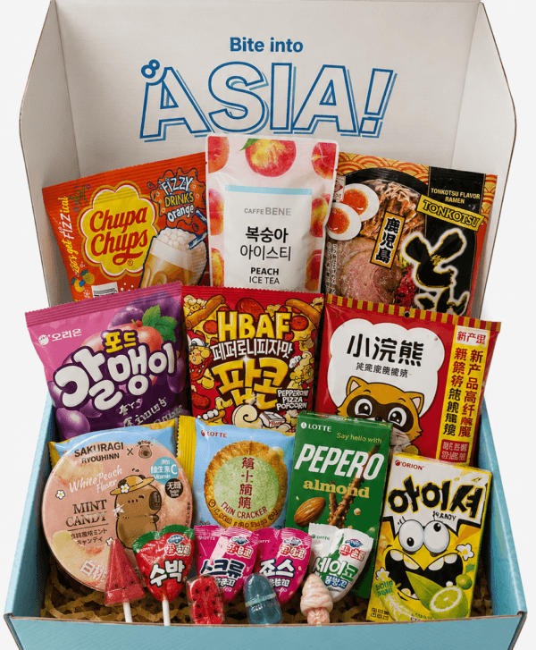 Asian Snack Box UK – 15+ Japanese, Korean & Chinese Snacks, Gift Box