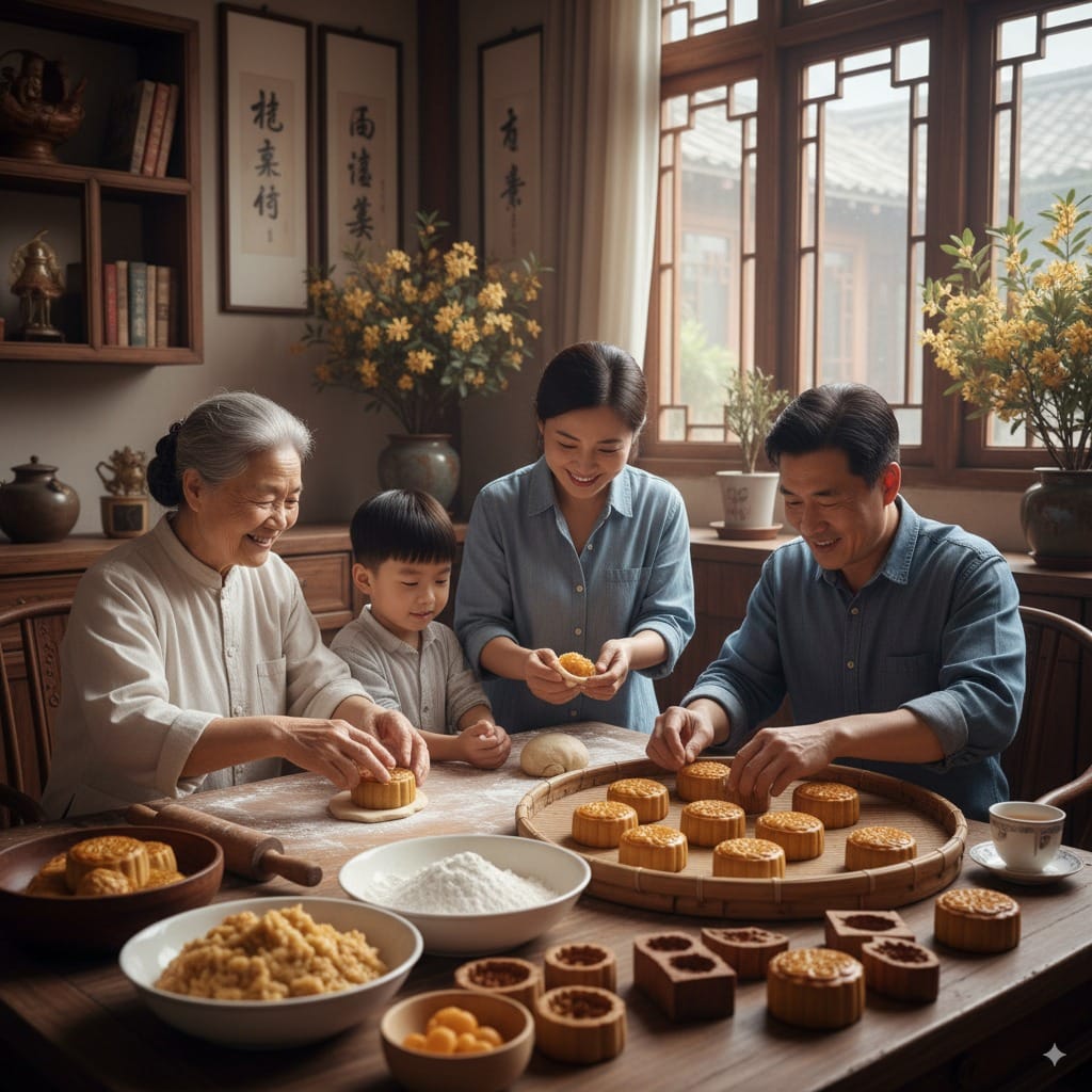 Mooncake Origin Map Mooncakes: A Journey Through History and Flavour - Oisoy - Asian Snacks