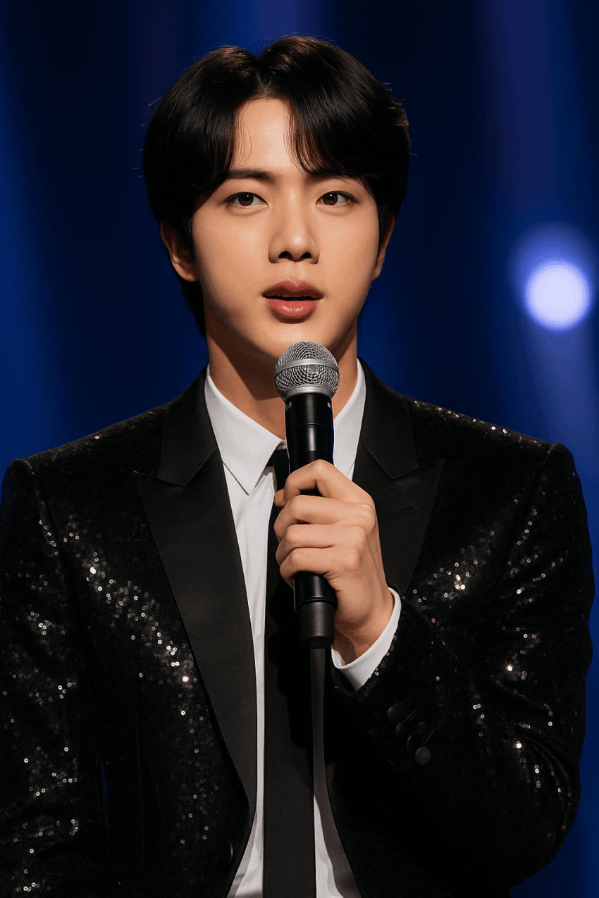 AI generated image of Jin from BTS