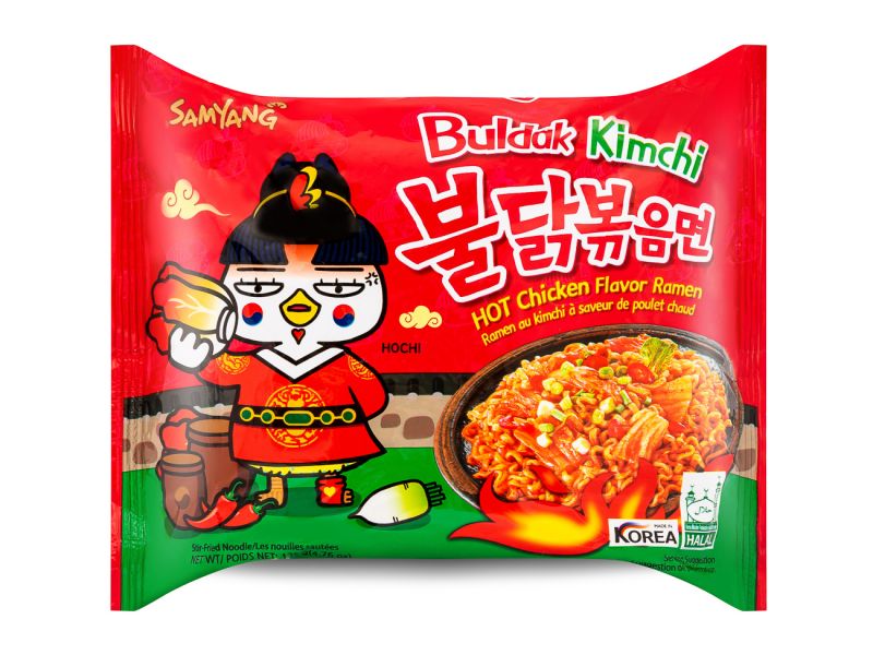 Samyang Buldak Kimchi Hot Chicken Flavor Ramen - UniMall
